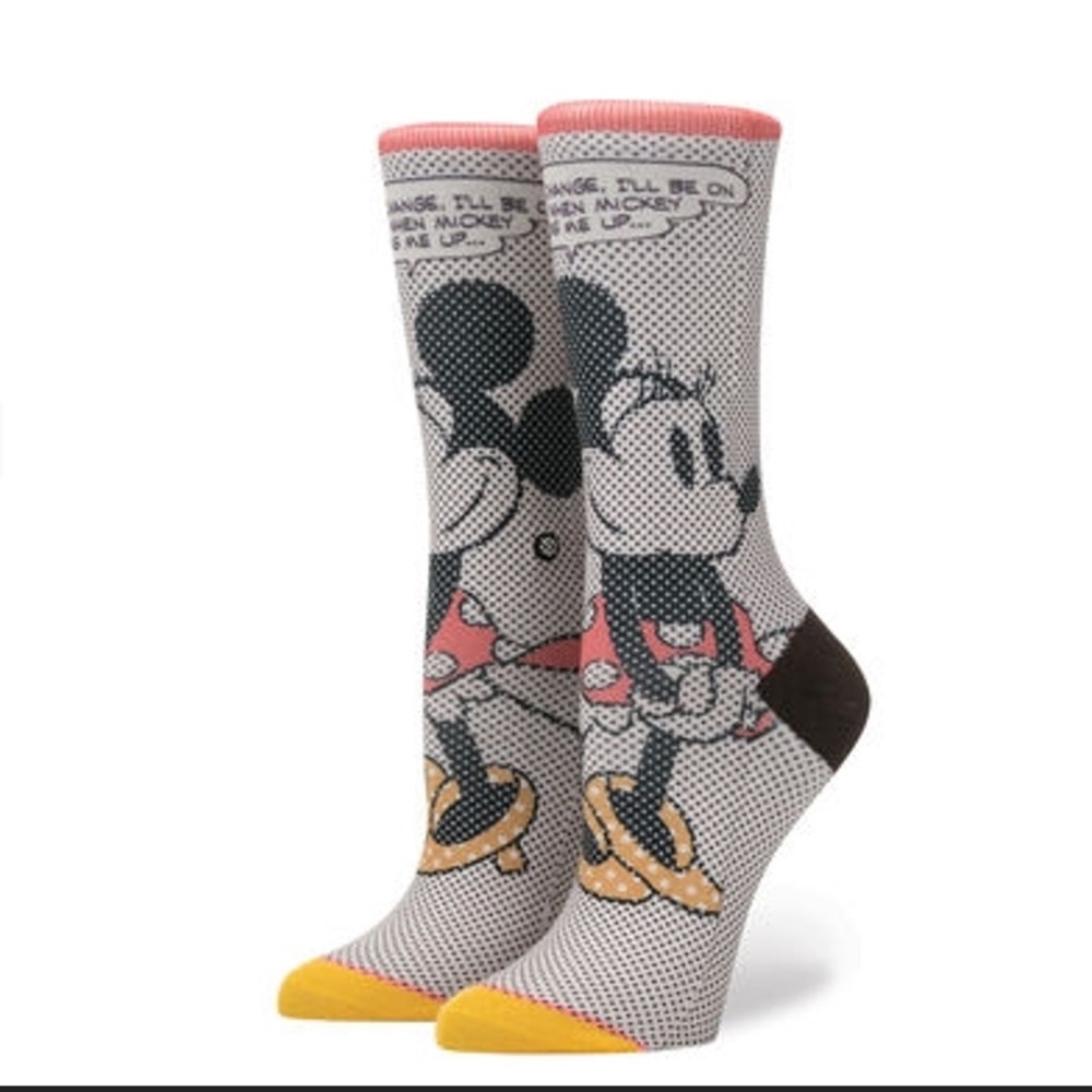 Stance Women's x Disney Tick Tock Minnie Socks - Picture 2 of 8